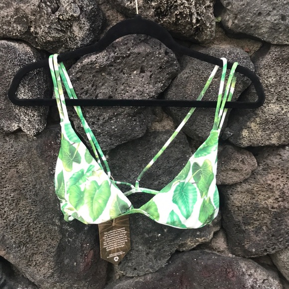 Kainoa Hawaii Swim Kalo Print Bikini Set By Kainoa Hawaii Poshmark